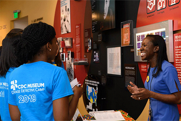 CDC employees engaged in support of the STEM program