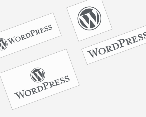 WordPress Logoları - Tüm Sürümler
