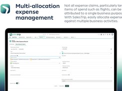 Multi-allocation expense management