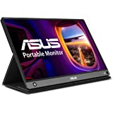 ASUS ZenScreen 15.6" 1080P Portable Monitor (MB16AHP) - Full HD, IPS, Built-in Battery, Eye Care, Foldable Smart Case, USB-C 