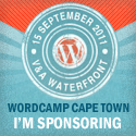 I'm sponsoring WordCamp Cape Town 2011!