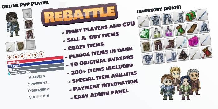ReBattle online php game - Cover Image