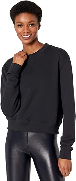 French Terry Crew Neck Sweatshirt