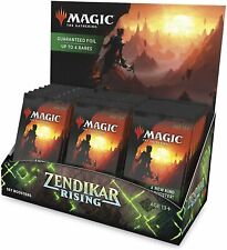 MTG English Zendikar Rising Set Booster Box With Topper Facto Sealed Ship 25 Sep