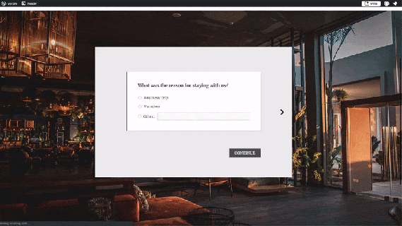 Single Question Per Page Mode – make your surveys effortless