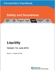 Comptroller's Handbook: Liquidity Cover Image