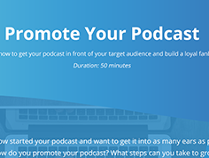 How To Promote Your Podcast