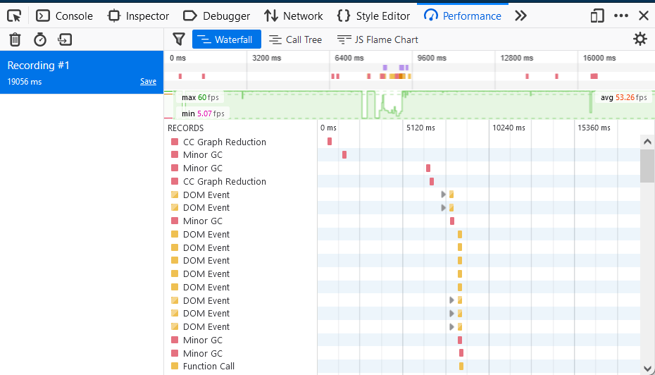 Performance Tools in Firefox 57 Developer Tools