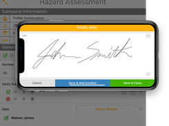 SiteDocs -  Mobile Signatures