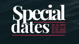 Special dates in the Gregorian Calendar.