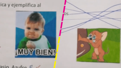 Maestra califica los exámenes de sus alumnos con memes y se hace viral