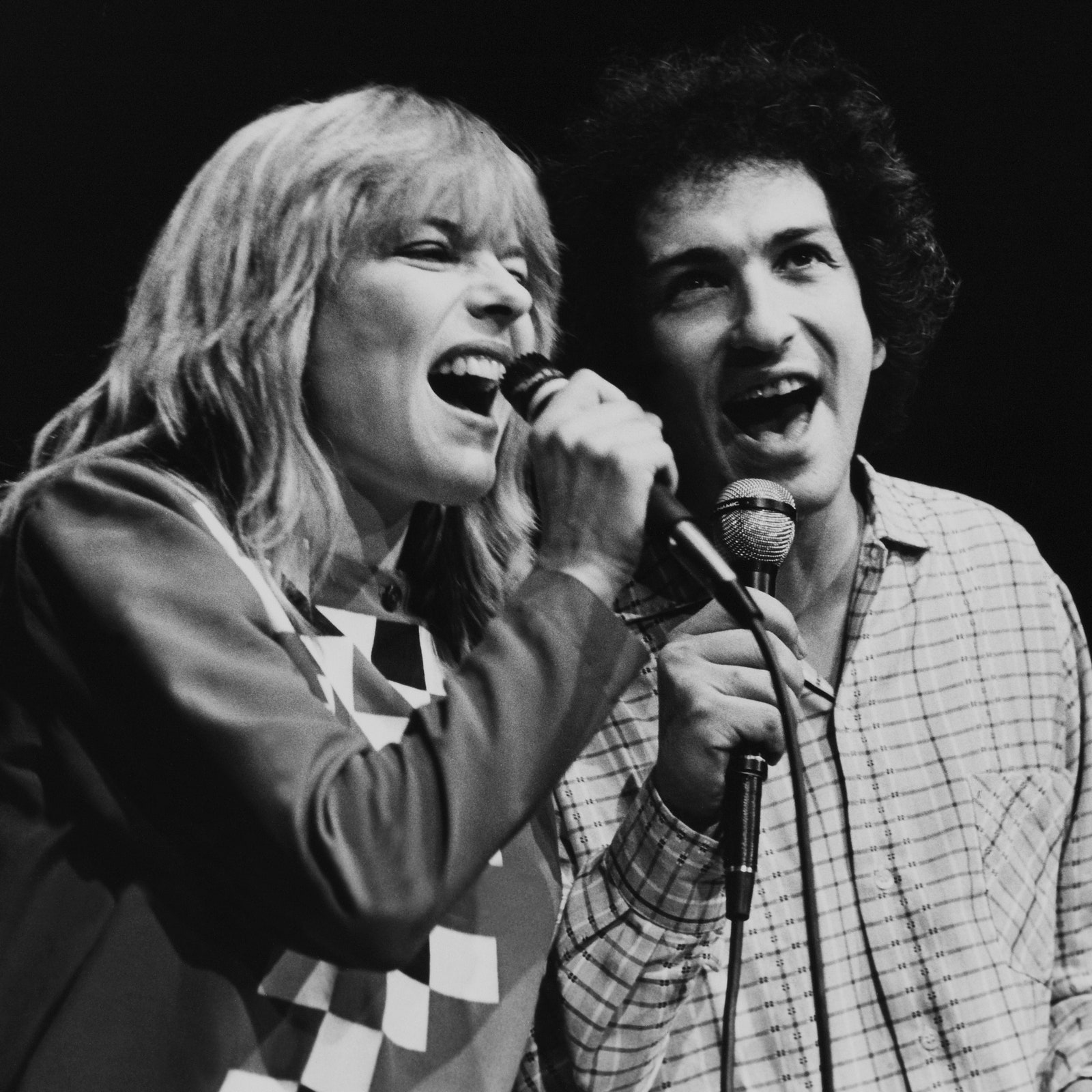 France Gall et Michel Berger au Palais des Sports en 1982