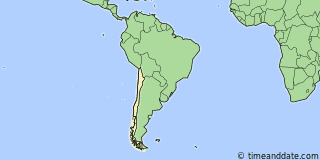 Location of Santiago