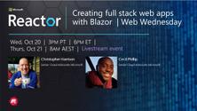 Creating full stack web apps with Blazor - with Cecil Phillip  |  Web Wednesday