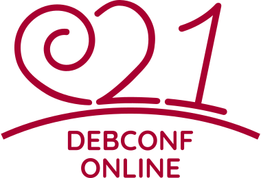 DebConf21 logo