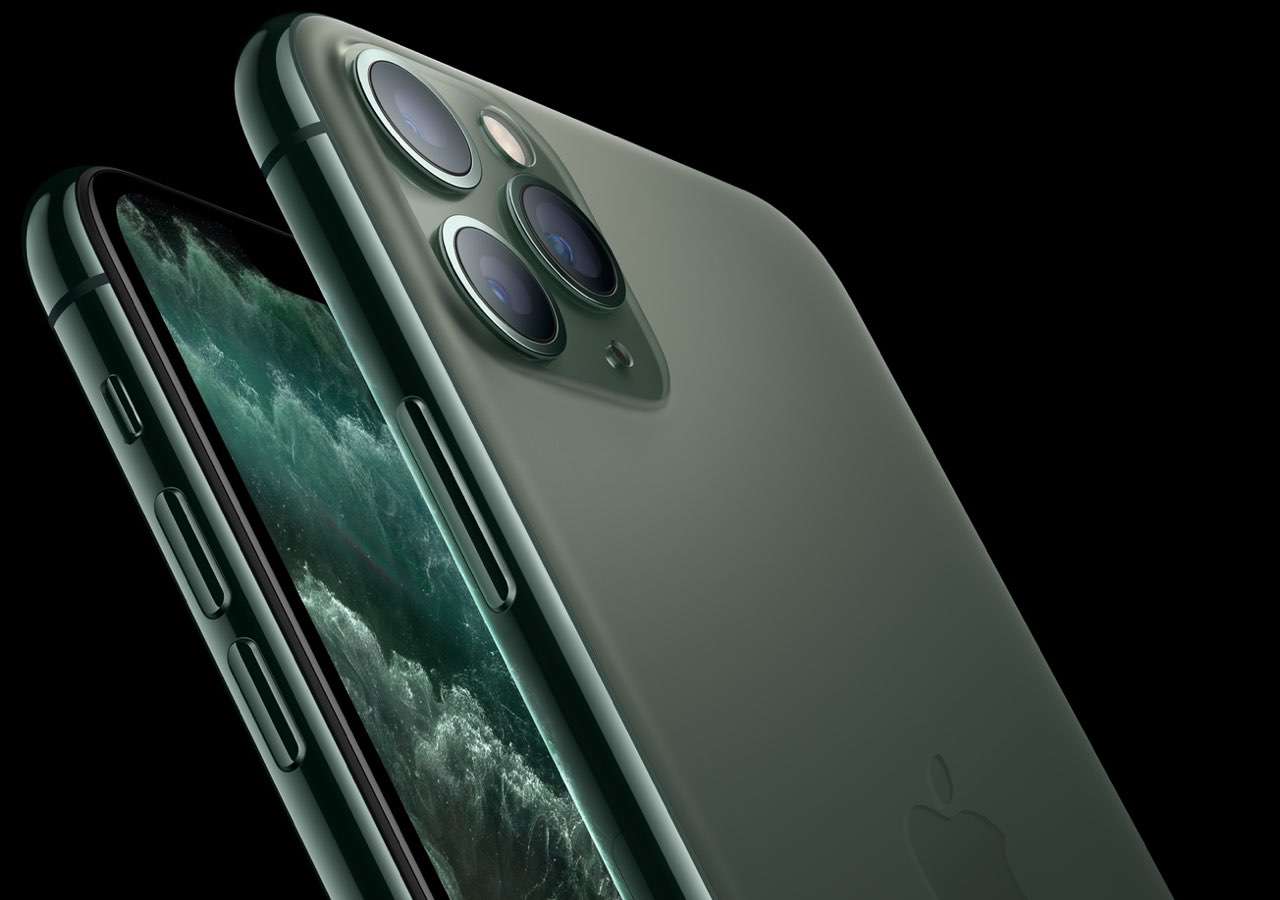 iPhone 11 Pro groen