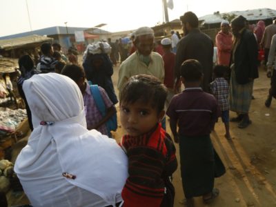 Kutupalong camp for Rohingya refugees in Bangladesh, January 2018. Picture by Russell Watkins/UK Department for International Development. Wikimedia Commons.