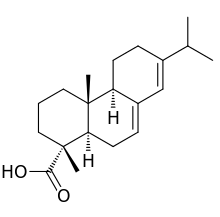 Abietic acid.svg