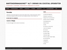 Er en et online-magasin for bartendere af bartendere. Insider-information fra bartenderlivet, samt tips, tricks, debat og diskussion om bartenderfaget.