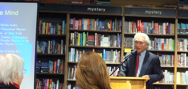 Physicist Michio Kaku at Boswell Book Company