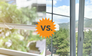 Aluminum vs. Vinyl Window Frames