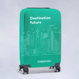 Чехол на чемодан Destination future 