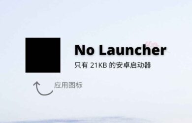 No Launcher - 只有 21KB 的安卓启动器 8