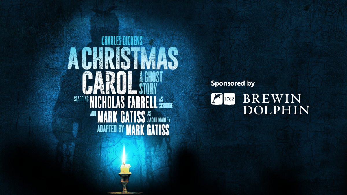 A Christmas Carol is sponsored by Brewin Dolphin