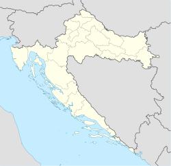 Sinj is located in Croatia