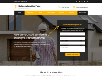 Builders Landing Page