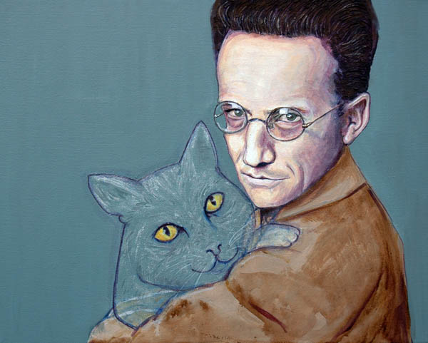 Shrodinger and his cat (2011)