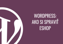 Eshop vo WordPress cez plugin WooCommerce