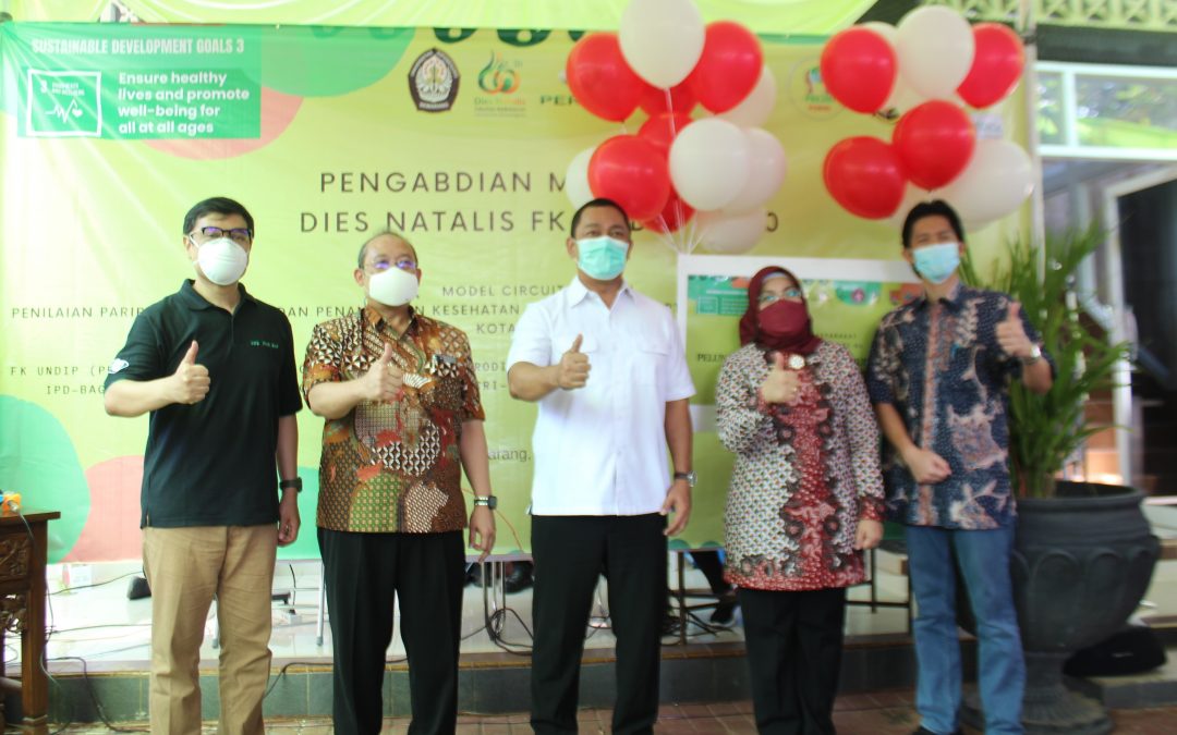 Pengabdian Masyarakat Dies Natalis FK UNDIP Ke-60, Peluncuran Inovasi Model Circuit Station di Klinik Graha Syifa Gunungpati Semarang