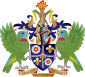 Coat of arms of Saint Lucia