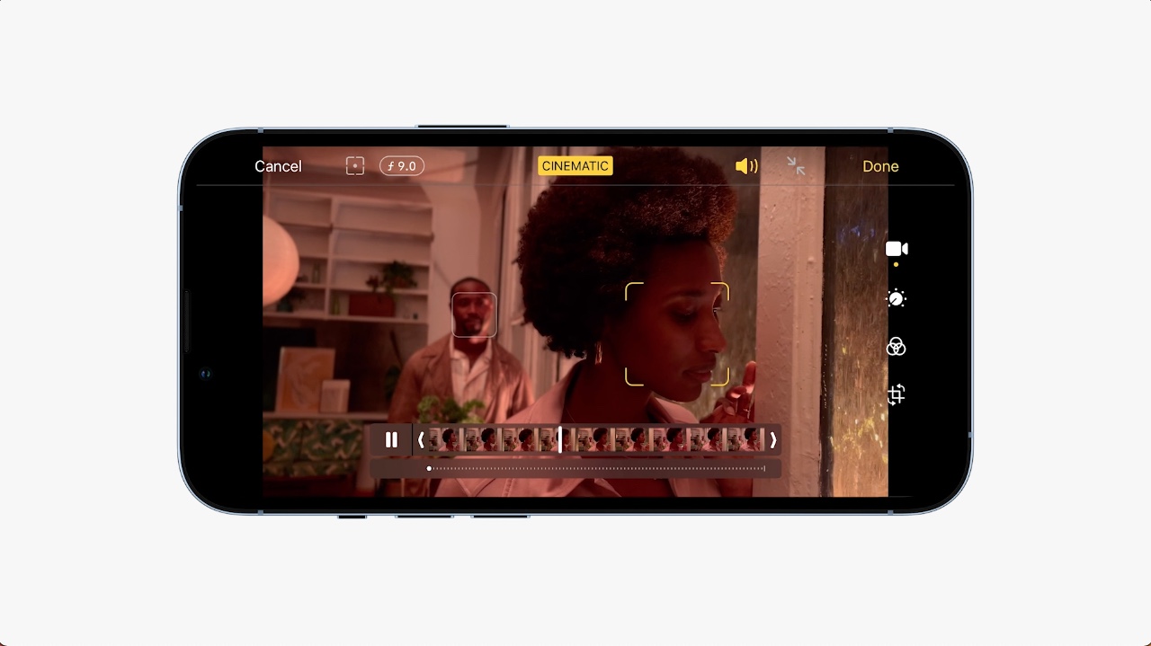 iPhone Pro Cinematic Mode