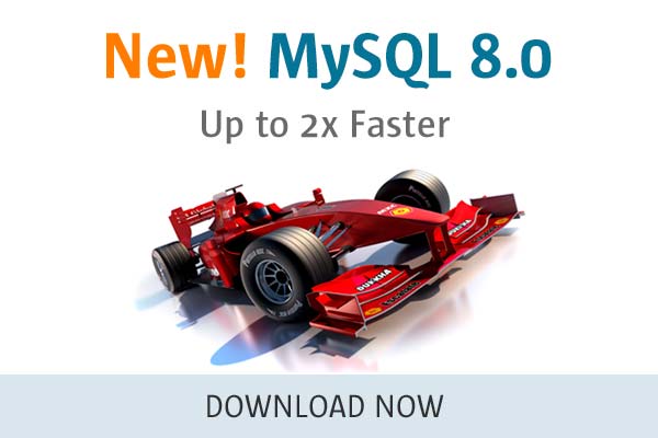 MySQL 8.0 - Up to 2x Faster