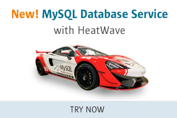 New! MySQL Database Service