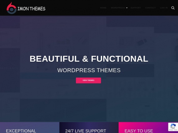 Imon Themes homepage