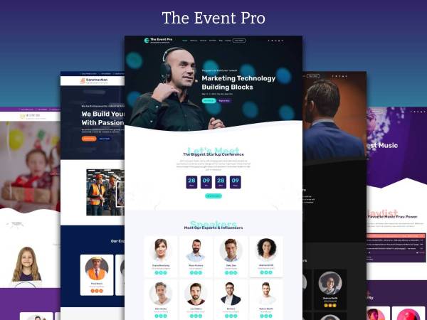 The Event Pro – WordPress Theme for Events Showcase