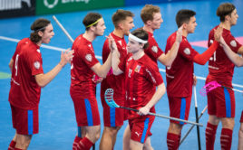 Filip Forma zazářil proti Finsku. Foto: Martin Flousek, Český florbal