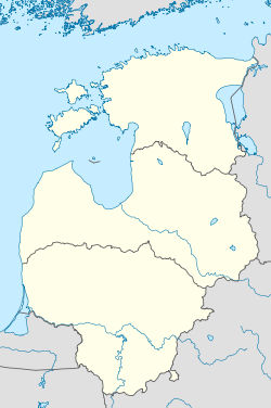 Riga is located in Baltic states