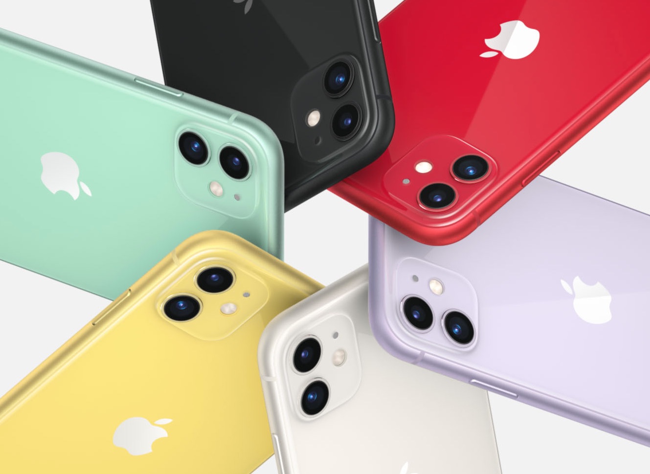 iPhone 11 kleuren galerij.