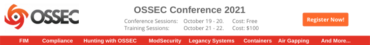 OSSEC Conference 2021