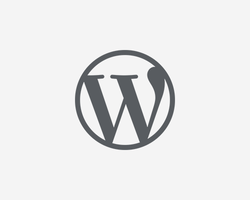 WordPress Logotype - eenvoudig