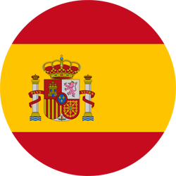 spain flag round xs