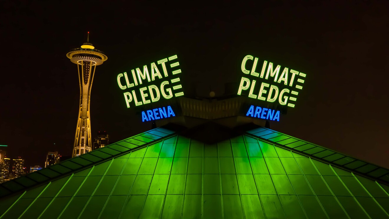 Scenes from the new Climate Pledge Arena 