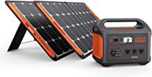 Jackery Solar Generator 1000, Explorer 1000 and 2X SolarSaga 100W with 3x110V/1000W AC Outlets, Solar Mobile Lithium Battery Pack for Outdoor RV/Van Camping