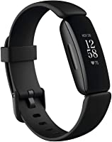 Fitbit Inspire 2 Health & Fitness Tracker with a Free 1-Year Fitbit Premium Trial, 24/7 Heart Rate, Black/Black, One...