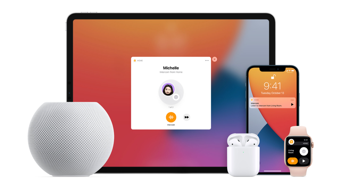 HomePod met Apple-apparaten