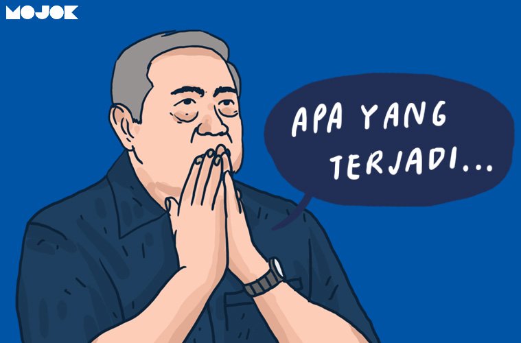 ilustrasi Lukisan Pemandangan SBY Lebih Berbunyi daripada Seruling Amien Rais: Sebuah Tips Pensiun dengan Gaya mojok.co